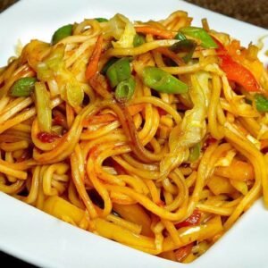 Hakka Noodles (Vegetable)